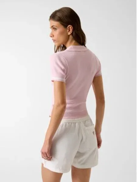 Klasszikus szvetter Guess Jeans rózsaszín