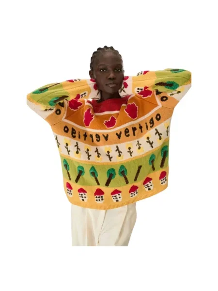 Sweter Iblues pomarańczowy