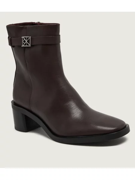 Calvin Klein De piele botine maro
