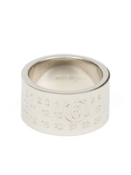 Inel Mm6 Maison Margiela argintiu