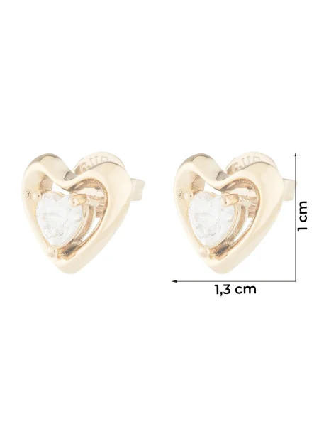 GUESS Cercei / transparent auriu
