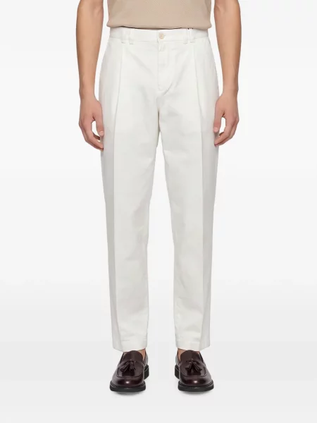 Pantaloni Canali alb