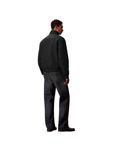 Geacă de blugi Calvin Klein Jeans negru