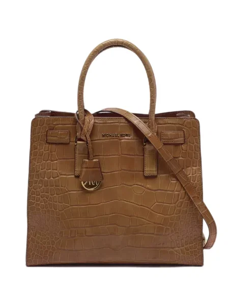 Τσάντα shopper Michael Michael Kors καφέ