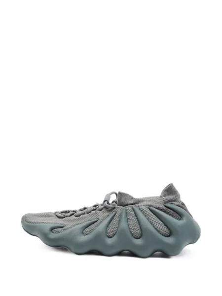 Sneakerși Adidas Yeezy cu strasuri gri