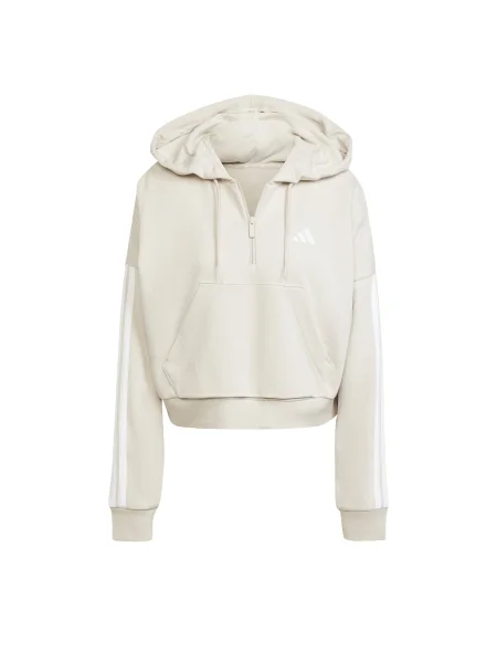 ADIDAS SPORTSWEAR Hanorac sport Essentials gri taupe alb