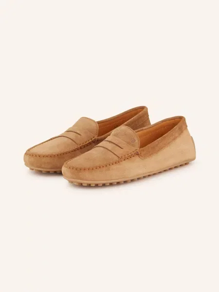Tod's Mokasíny Gomma světle hnědá
