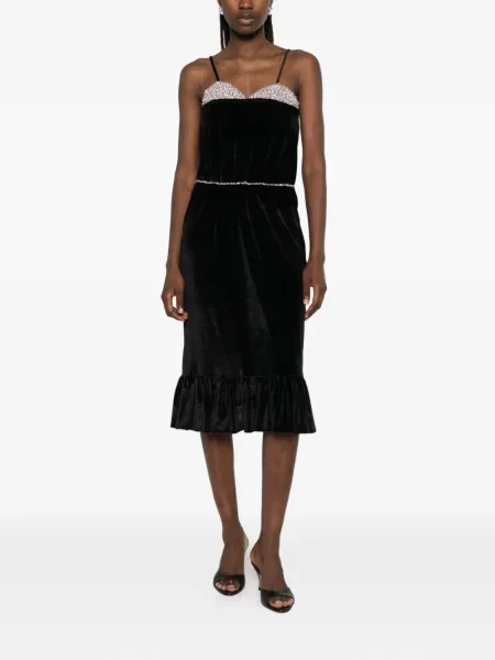 Rochie midi Dunesi negru