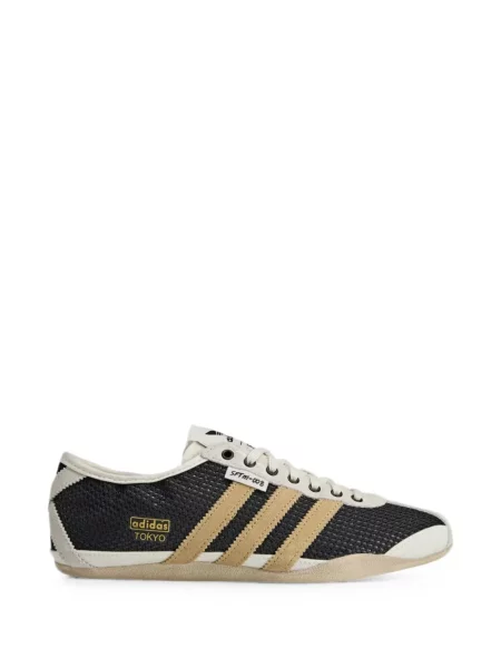 Sneakerși Adidas cu autograf negru