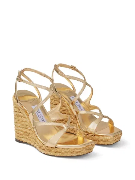 Sandalai Jimmy Choo auksinė