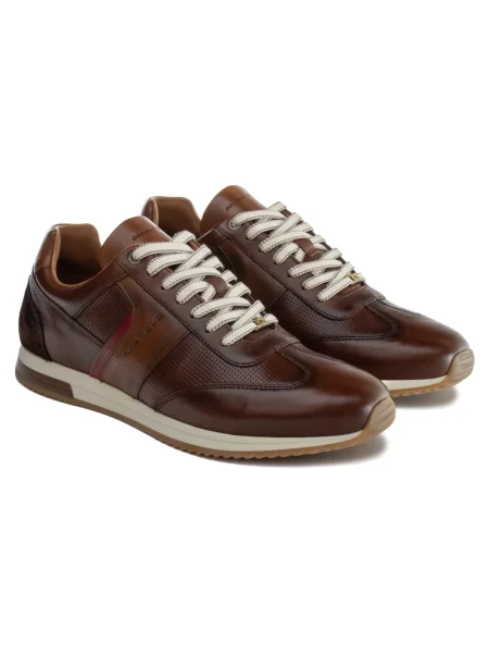 Sneakersy Ambitious brązowe