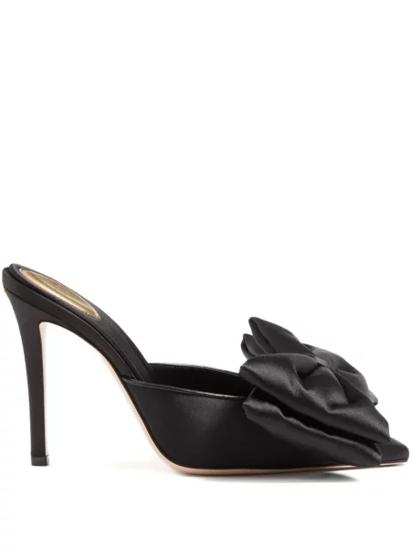 Papuci tip mules Valentino Garavani negru