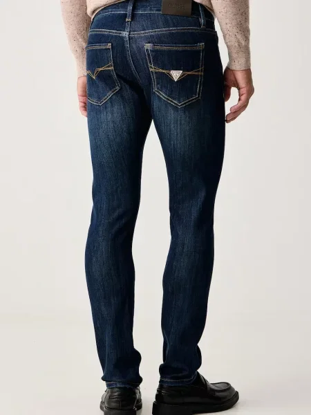 Guess jeansy skinny MIAMI granatowe