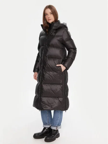 Blauer Geacă din puf negru