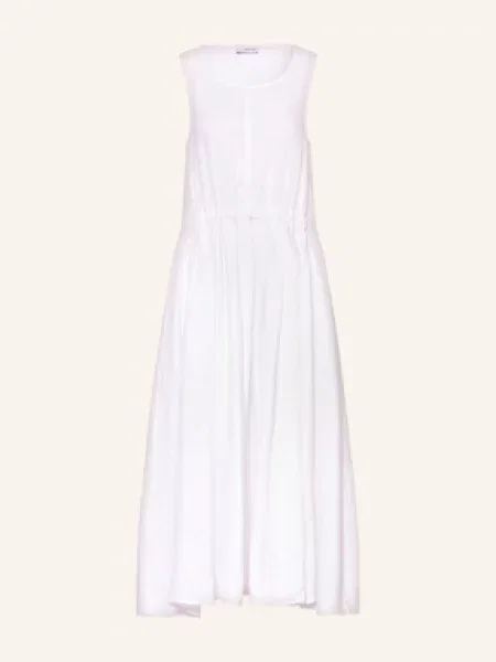 Rossana Diva Sukienka Z Lnu weiss biała