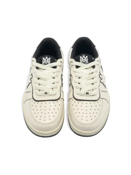 Sneakersy Amiri skórzane beżowe