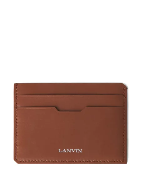 Portofel Lanvin din piele maro