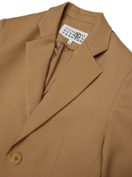 Marynarka dziecięca Mm6 Maison Margiela brązowa