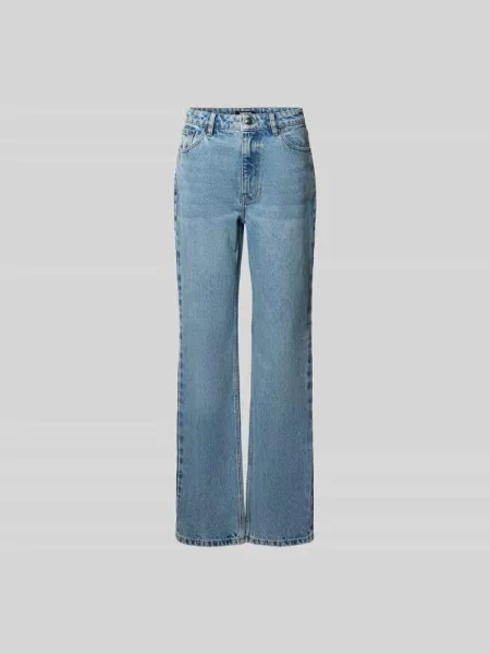 Rotate jeansy 0 high waist niebieskie