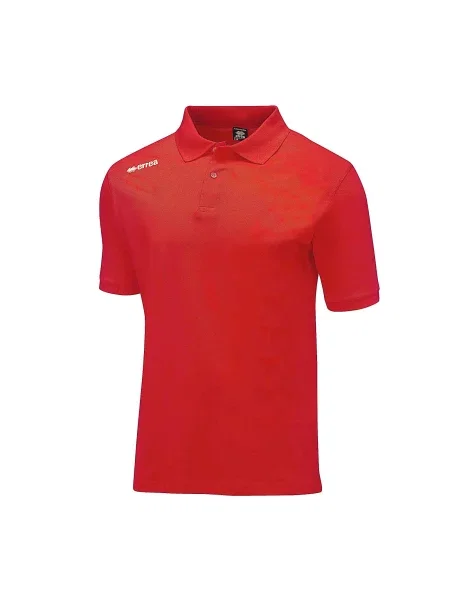 Koszulka Polo Errea Team Color Ad Mc Dorosłych czerwona