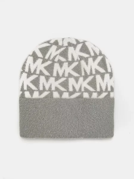 Căciulă Michael Michael Kors cu pene gri