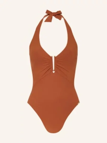 Maryan Mehlhorn Strój Kąpielowy Wiązany Na Szyi Honesty braun