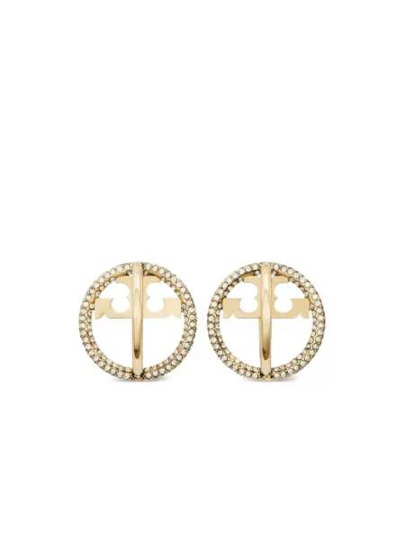 Kolczyki Tory Burch żółte