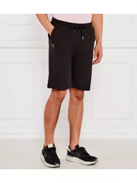 La Martina Pantaloni scurți FRENCH TERRY negru