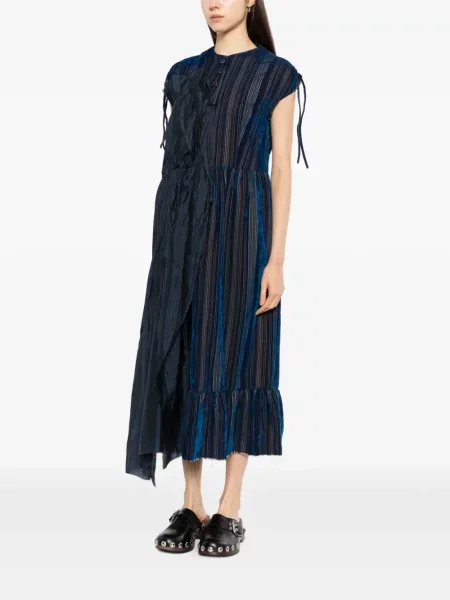 Rochie A Tentative Atelier asimetrică albastru
