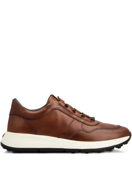 Sneakerși Tod's din dantelă maro