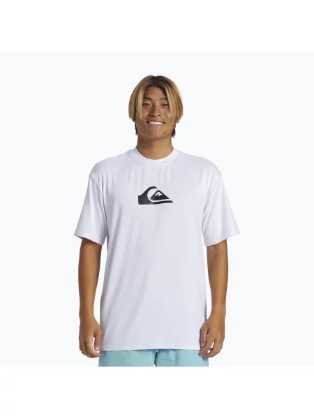 Plavecké tričko Quiksilver Everyday Surf Tee white bílé