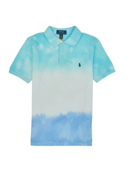 Tricou polo copii Polo Ralph Lauren albastru