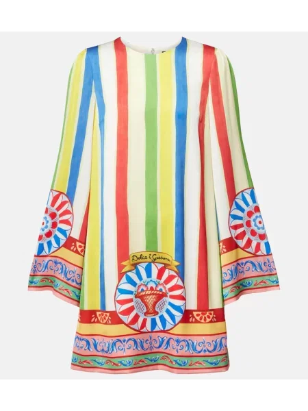 Rochie Dolce&gabbana de mătase cu imagine