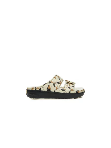 Pantofle Crocs béžové