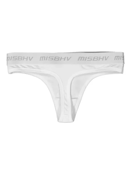 Chiloți tanga Misbhv alb