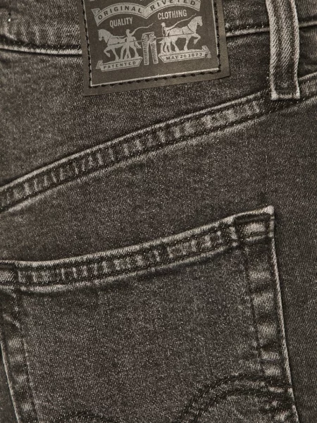 Levi's дънки mom fit дамски YOUTH HIGH WAISTED TAPER сиво