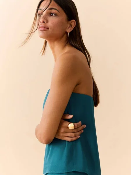 Top Mango Teen granatowy
