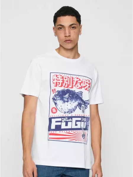 Tricou Mister Tee alb
