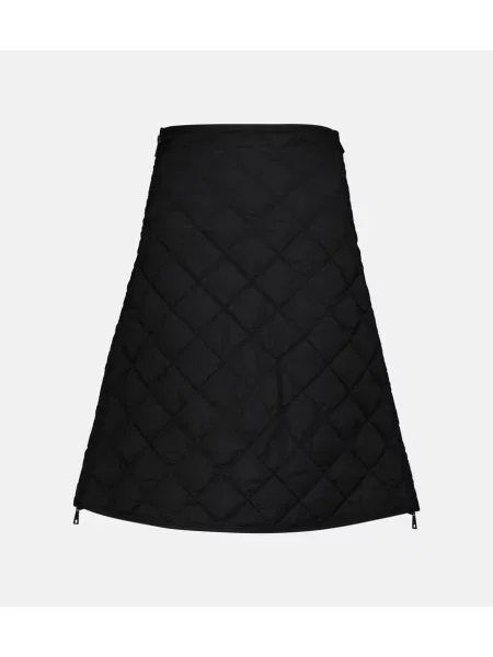 Krilo z visokim pasom Moncler z visokim pasom črna