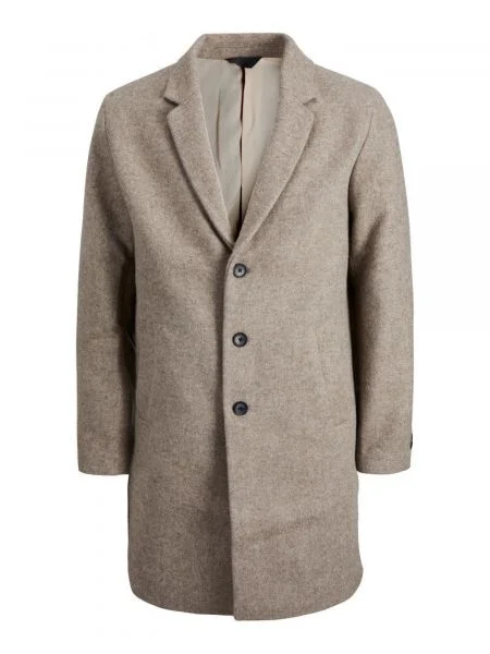 JACK & JONES Prehoden plašč greige