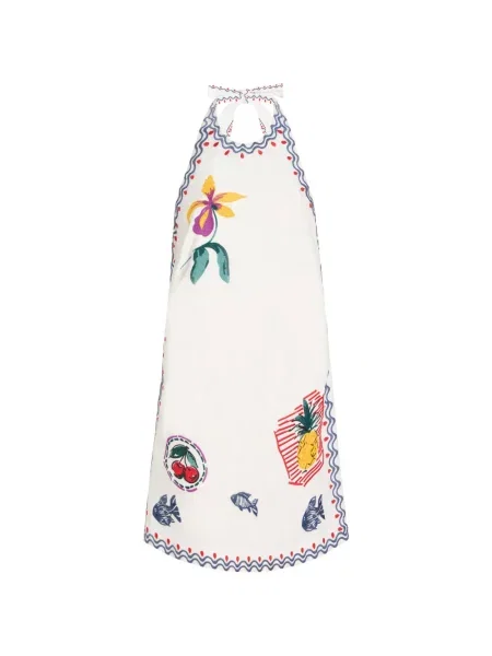 Rochie mini Marie Oliver alb