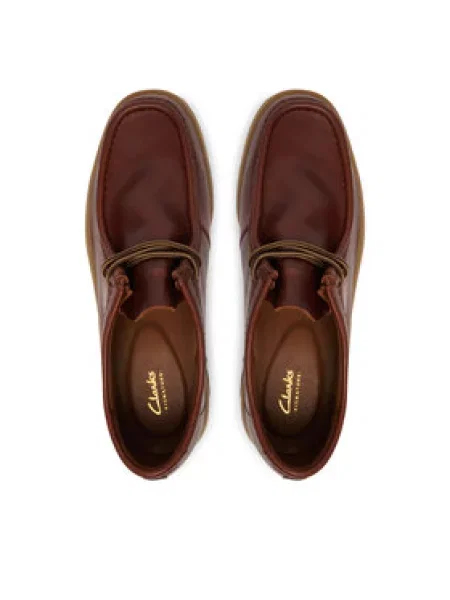 Polobotky Clarks hnědé