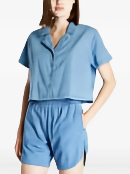 Decupat cămașă de blugi Urban Classics albastru