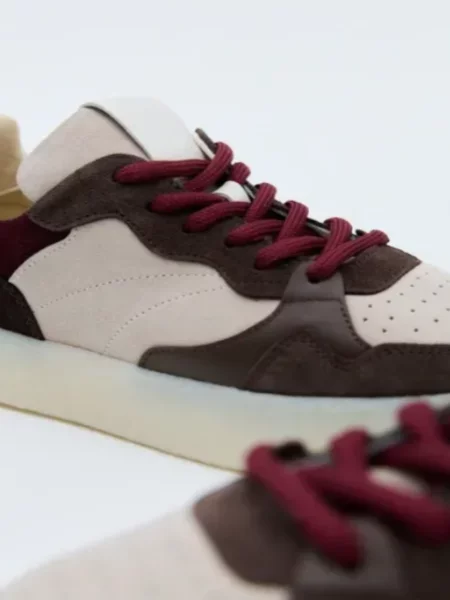 Замшеві Кеди низькі Emmelie Delage Grow бежевий