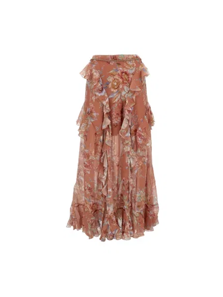 Maksi wielobarwność spódnica maxi Zimmermann