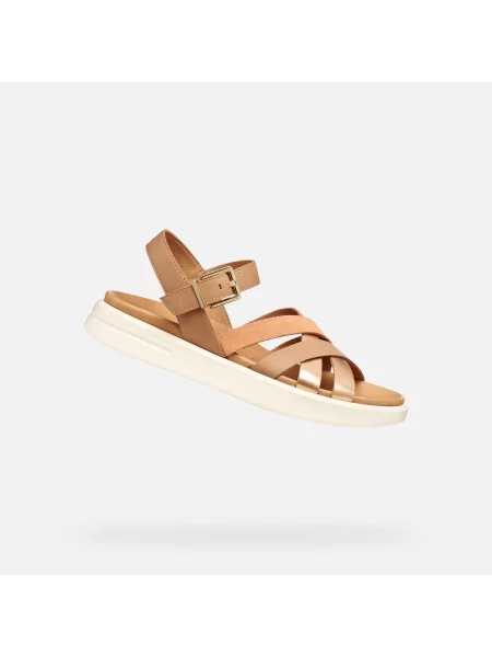 Sandály Geox béžové