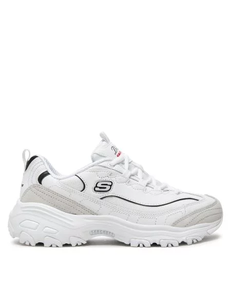Laisvalaikio batai Skechers D'Lites balta