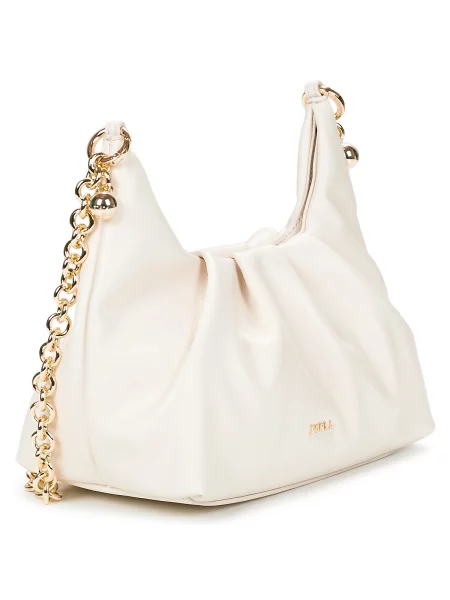 Crossbody kabelka Furla béžová