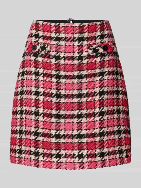 Spódnica mini z zamkiem błyskawicznym z tyłu Marc Cain