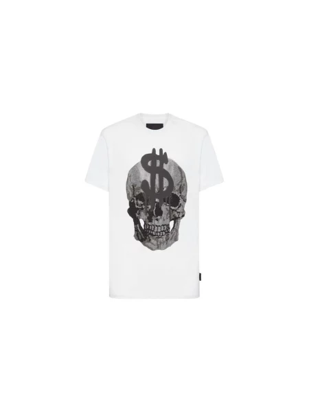 Tricou sport Philipp Plein Sport alb